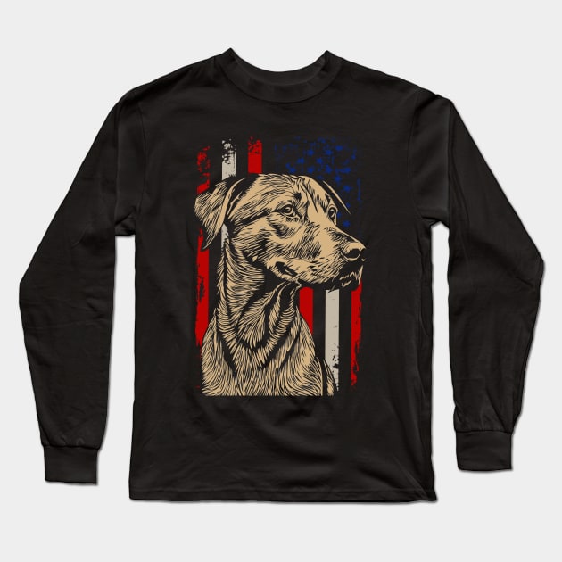 Noble Nuzzles Rhodesian Ridgeback Merch Long Sleeve T-Shirt by BoazBerendse insect